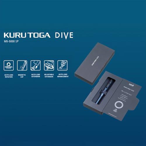 三菱鉛筆 KURUTOGA DIVE クルトガダイブ オーロラパープル｜mitusawa10｜09