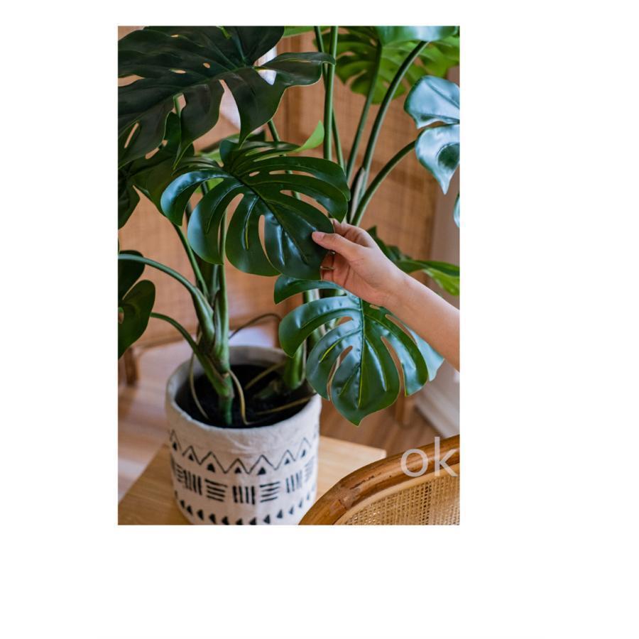 モンステラ モンステラツリー グリーン 観葉植物 造花 タヒチ 南国 夏 観葉植物 大型 インテリア 人工 フェイク 模様替え おしゃれ モダン シンプル 店舗_20