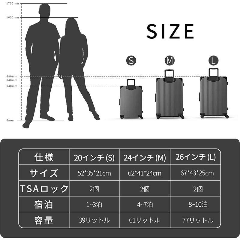 BOSTO スーツケース キャリーバッグ キャリーケース 軽量 大型 静音 ダブルキャスター 耐衝撃 旅行出張 親子セット 化粧ケース 機内 スーツケース キャリーバッグ キャリーケース 軽量 大型 静音 ダブルキャスター 耐衝撃 旅行出張 親子セット 化粧ケース 機内 サイズ
