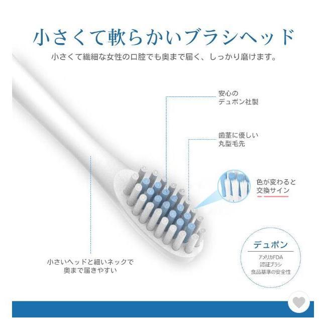 電動歯ブラシ 音波歯ブラシ 替えブラシ 充電式 本体 超音波 歯ブラシ