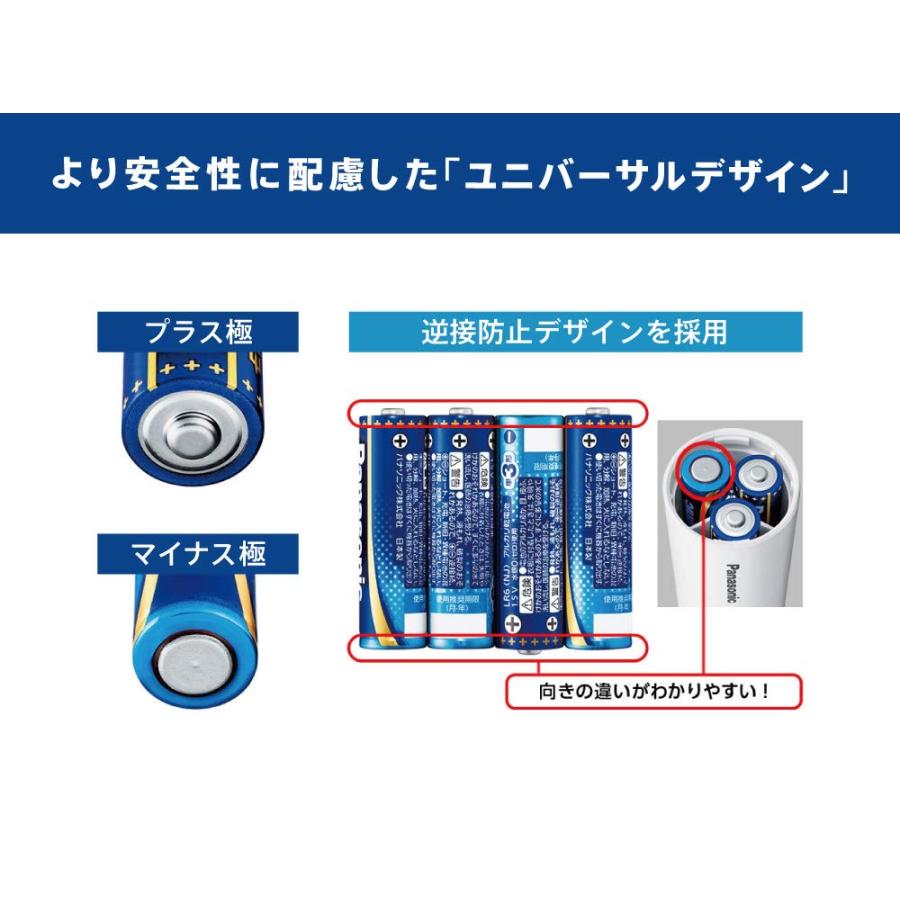 パナソニック エボルタNEO 単4形アルカリ乾電池 4本パック LR03NJ/4SE｜mitusawa6｜05