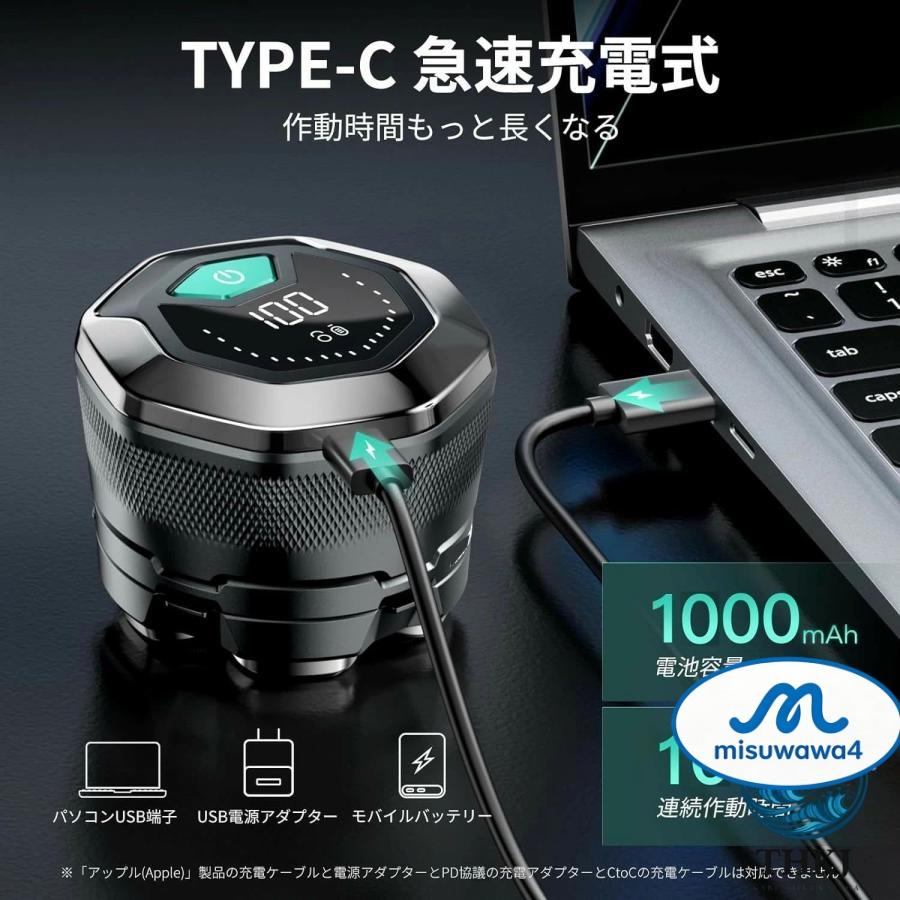 スキンヘッド用シェーバー 6Dスキンヘッド シェーバー マグネット着脱
