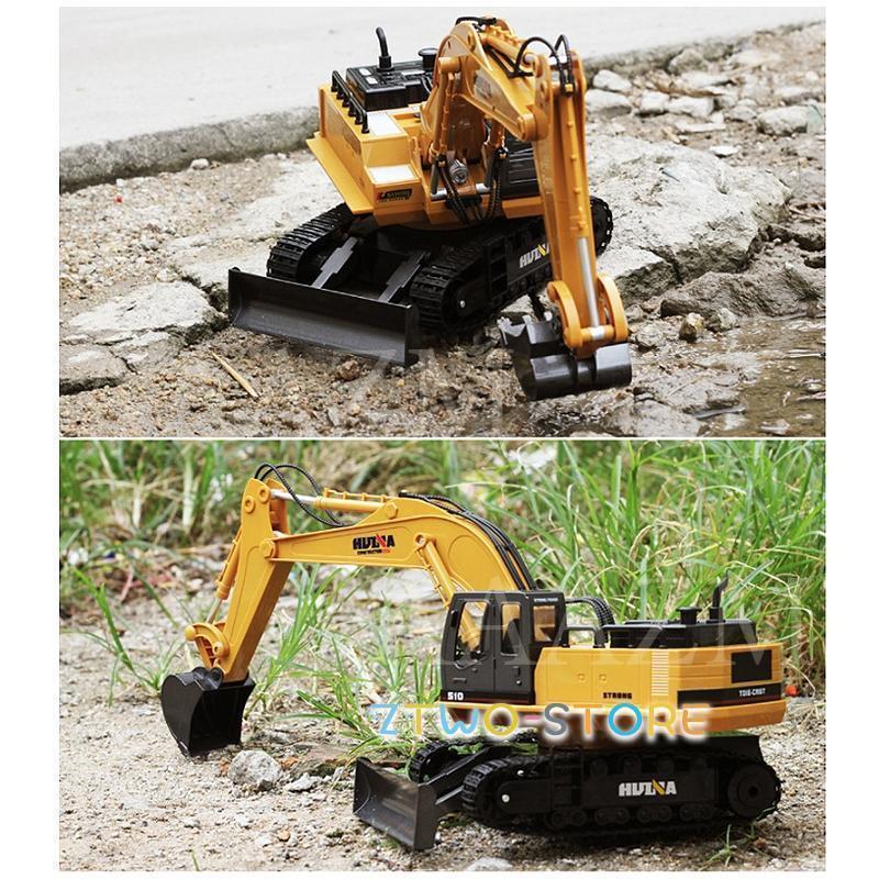 ラジコンショベルカー 子供 充電式 ラジコンカー 電動 壊れにくい RC 車おもちゃ 建設車両 リモコン 働く車 男の子 8歳 9歳 10歳 誕生日