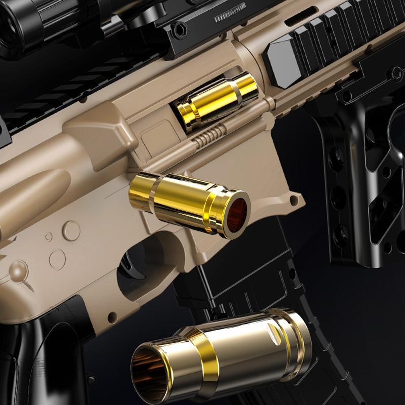 M416 銃 アサルトライフル おもちゃの銃 排莢を再現 スポンジ弾