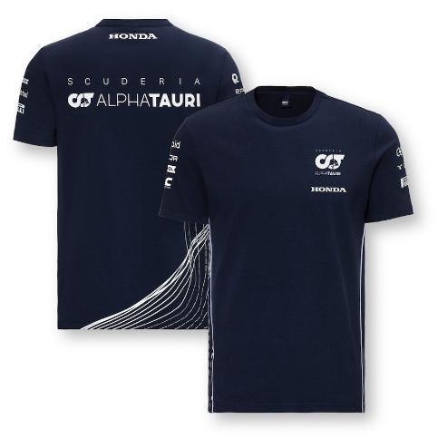 限定 F1レーシングスーツ スクーデリア アルファタウリ チーム Tシャツ
