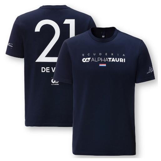 限定 F1レーシングスーツ スクーデリア アルファタウリ チーム Tシャツ