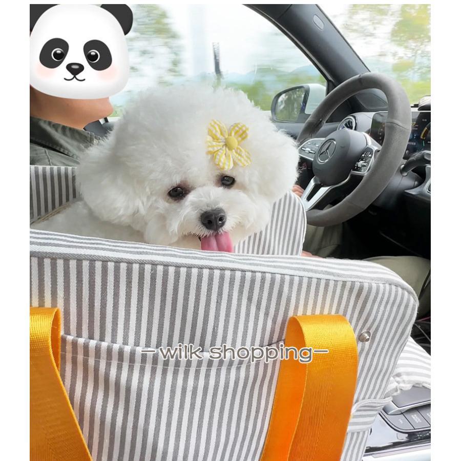 犬 車 ドライブボックス 中型犬 小型犬 ペット 猫用 キャリーバッグ ドライブベッド カー用品 犬用ベッド クッション 酔わない 2way 車用ペットシート_14
