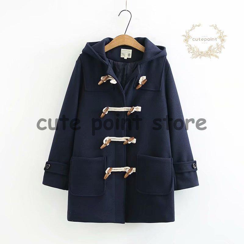 ダッフルコート レディース 学生 ロングコート ラシャコート 大きいサイズ アウター フード付き 通勤 女子 秋物 秋服 秋冬物 ダッフルコート レディース 学生 ロングコート ラシャコート 大きい