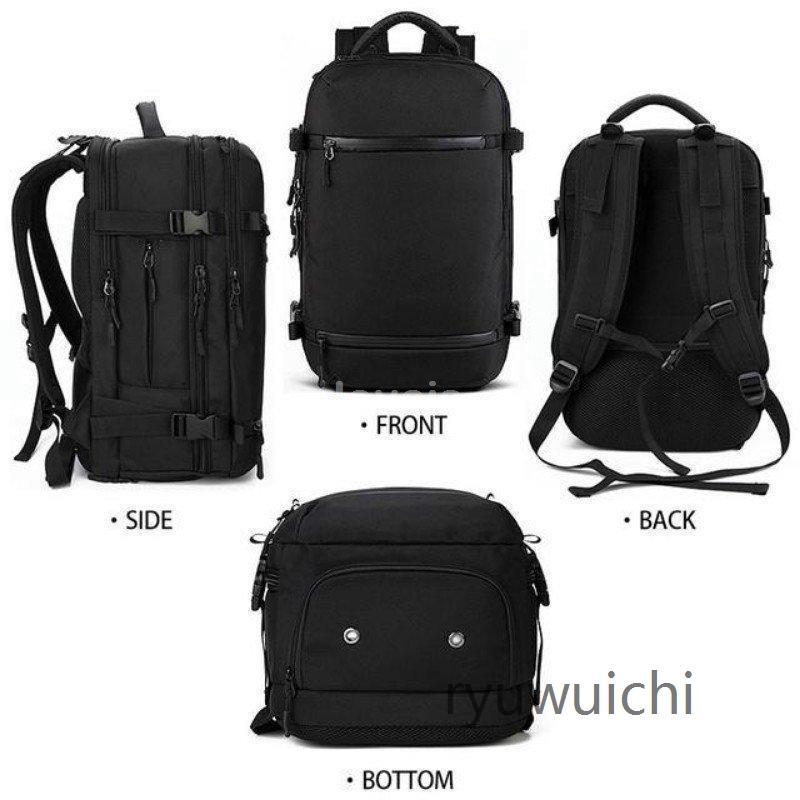 ビジネスリュック メンズ シューズ収納 ジム用 リュック バックパック ビジネスバッグ 36L 防水 撥水 旅行 スポーツ ブラック 迷彩_19