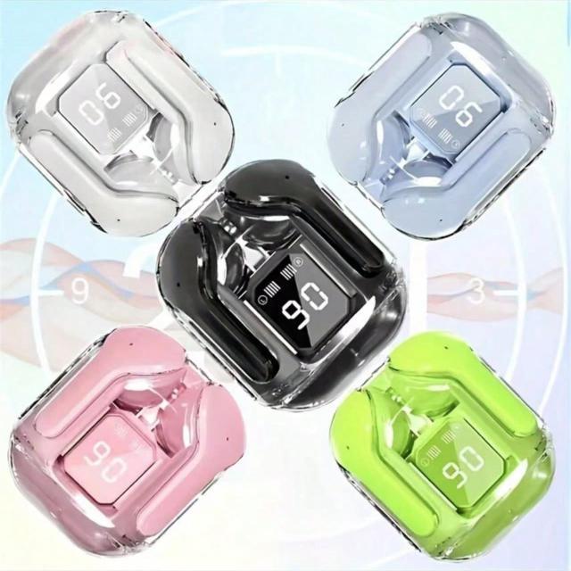 オリジナル BluetoothヘッドホンT2 透明ワイヤレス Bluetoothヘッドセット HIFI サウンド品質 Bluetooth 5.3 Xiao Mi Earbud スマートフォン対応（Yahoo!・mitusawa9）