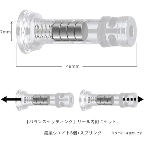 ゴメクサス R4 リールスタンド 48mm スピニングリール 保護用 ダイワ Daiwa シマノ Shimano ストラディック アルテグラ ヴァンキッシュ 対応 バラン｜mitusawa9｜06