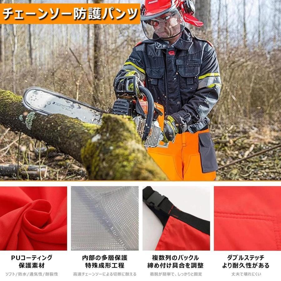 交渉可　チャップス 前掛けタイプ　 チェンソーパンツ　防護パンツ 防護ズボン 保護ズボン チェーンソー 作業用 チャップス 刈払機 エプロン 草刈り機