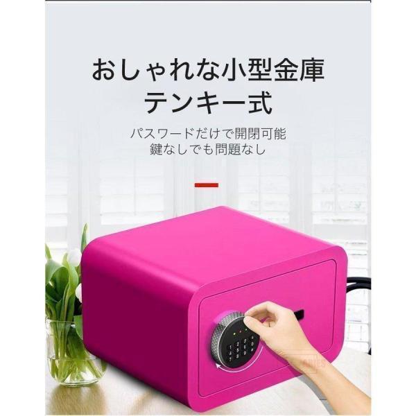 テンキー式 耐火・防水金庫 小型 おしゃれ パスワード セーフティボックス 業務用 家庭用 セキュリティ対策万全、耐火・防水機能付きの小型金庫_2