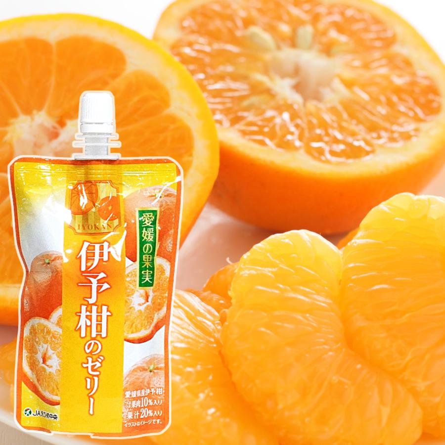 愛媛の果実 飲むゼリー 9種のフルーツから選べる 150g×6パック 送料