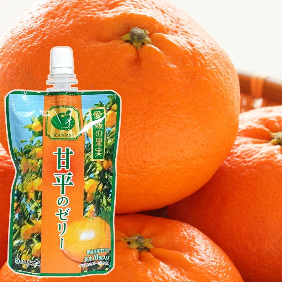 愛媛の果実 飲むゼリー 9種のフルーツから選べる 150g×6パック 送料