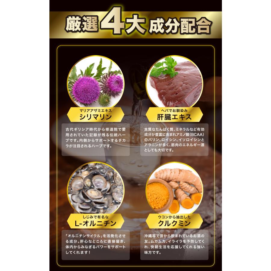 お試し版 酒のプロも飲むサプリ ヘパプラス 20粒 送料無料 メール便 サプリメント お酒 酒 二日酔い サプリ 肝臓エキス 疲れ 肝機能 疲労｜mituwa｜06