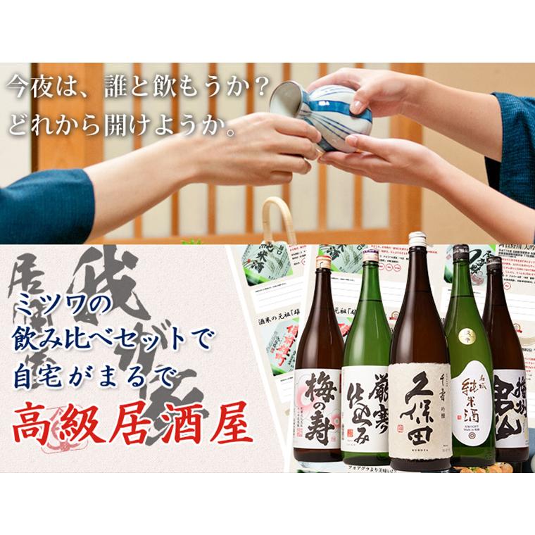 久保田 敬老の日 ギフト 贈り物 2026 日本酒 飲み比べセット 千寿 の