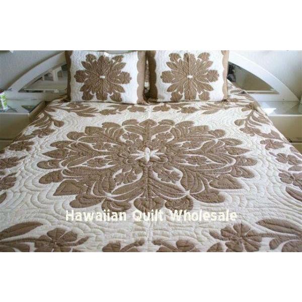 ハワイアンキルト キット ベッドスプレッド ハワイアンキルト ベット