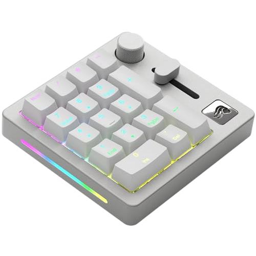 Glorious GMMK Numpad Prebuilt - White Ice ワイヤレスメカニカル
