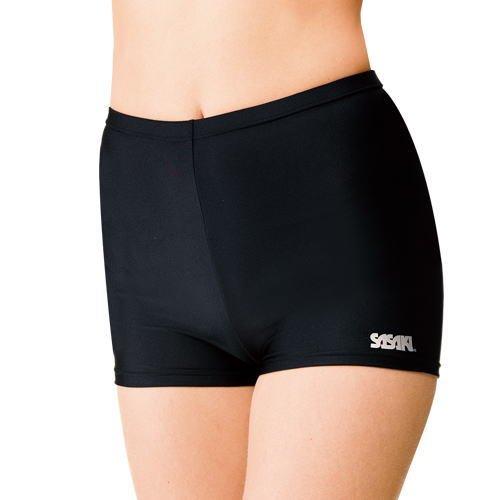 ササキ(SASAKI) レディース 体操・新体操 1.5分丈スパッツ SG-1241HL ブラック(B) M | 