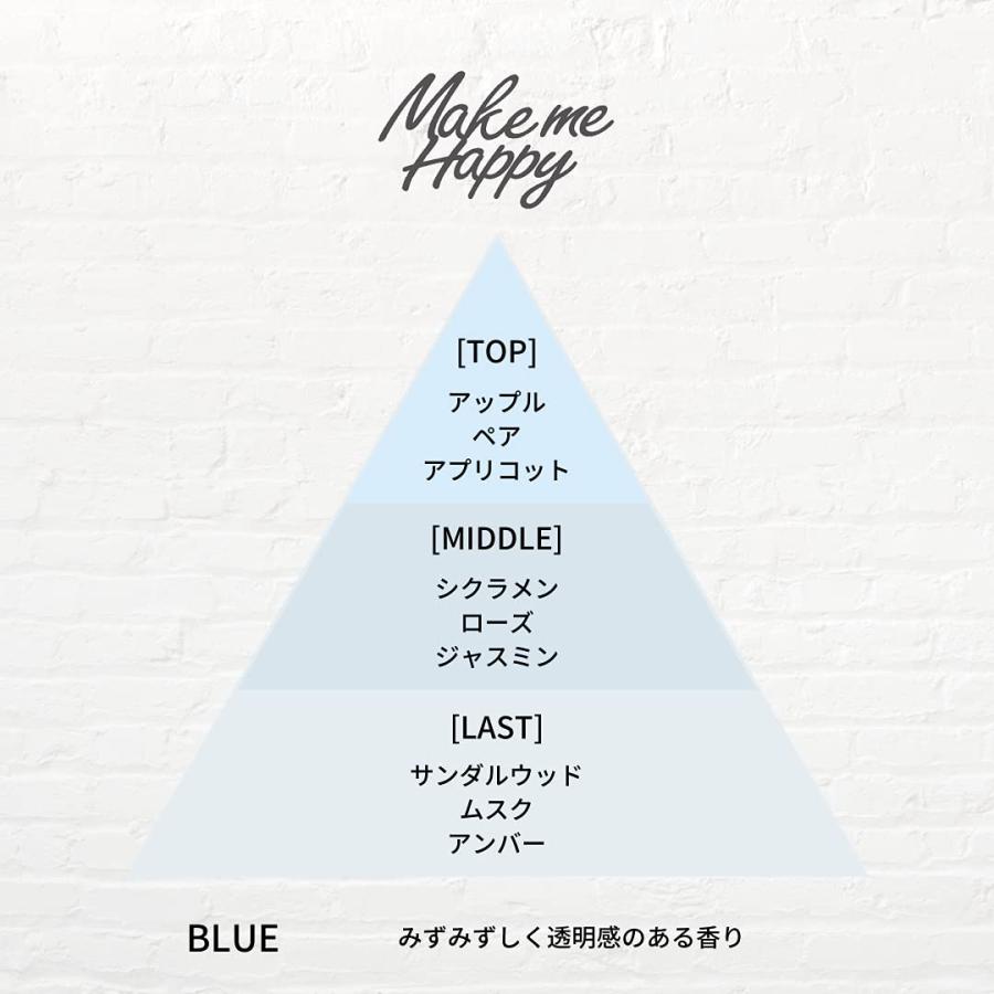 キャンメイク メイクミーハッピー フレグランスウォ-タ-Blue ブルー 30ミリリットル (x 1)｜miuhouse｜05
