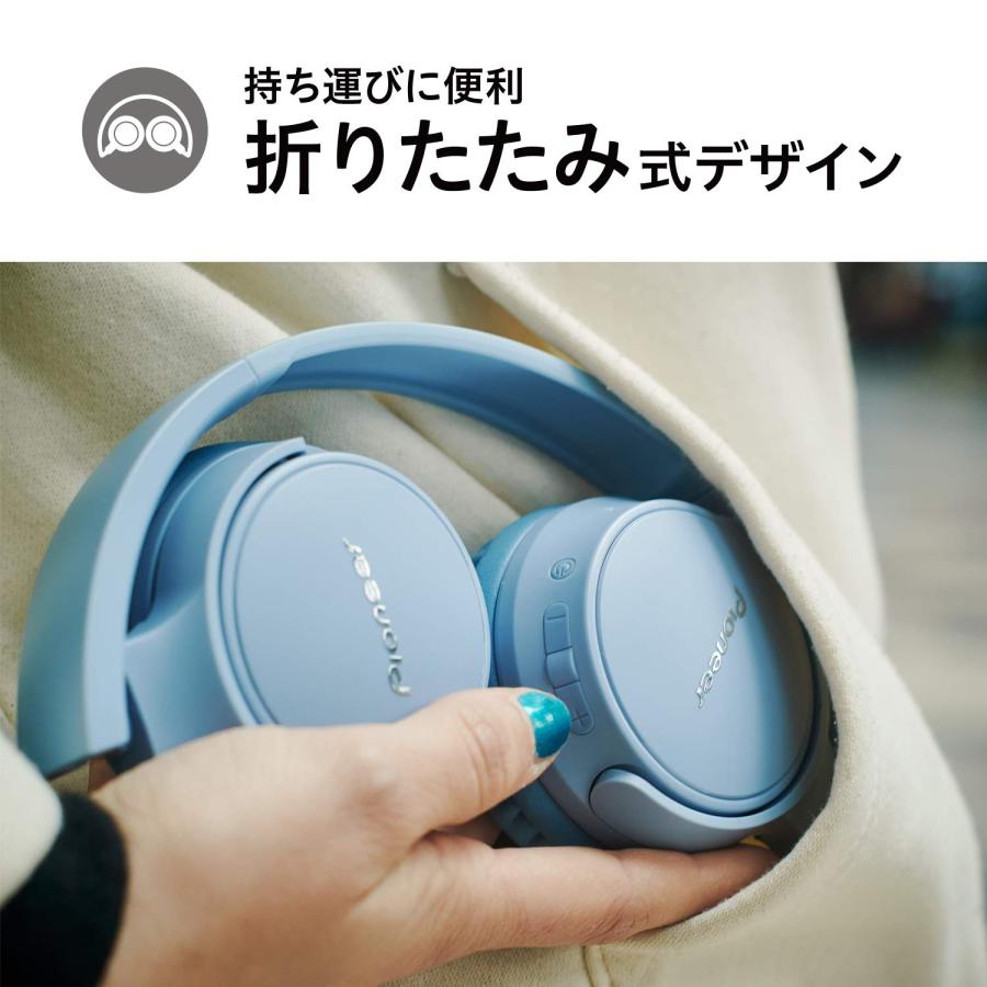 パイオニア S3wireless ヘッドホン SE-S3BT:Bluetooth/密閉型/ピンク SE-S3BT(P)｜miuhouse｜05