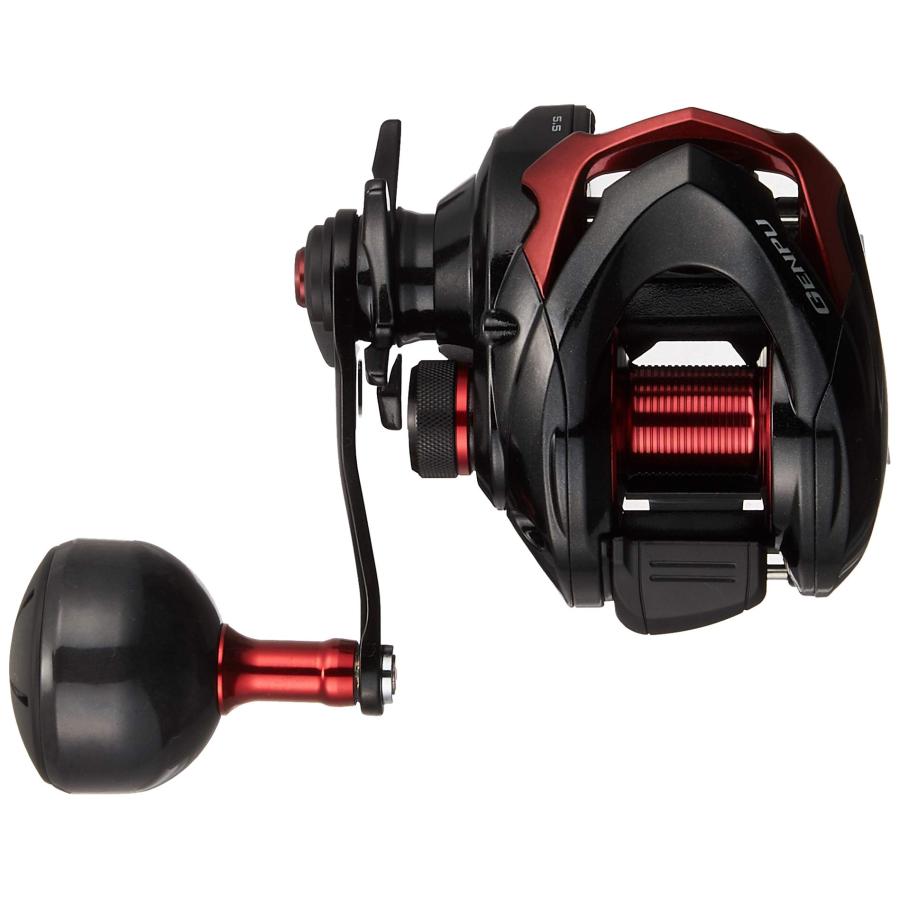 シマノ(SHIMANO) 船・手巻リール 両軸 20 ゲンプウ XT 201PG(左) エギタコ ヒラメ タチウオ 黒、赤｜miuhouse｜03