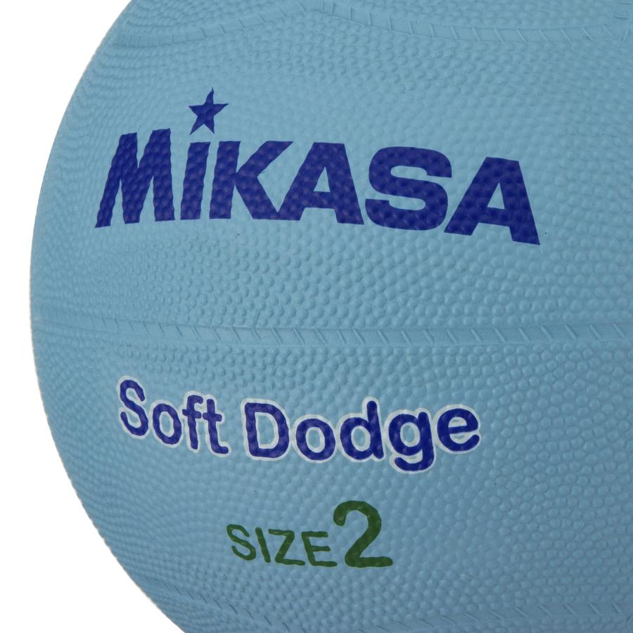 ミカサ(MIKASA) ソフトドッジボール 2号(小学生向け) ブルー STD-2SR-BL 推奨内圧0.15(kgf/?)｜miuhouse｜02