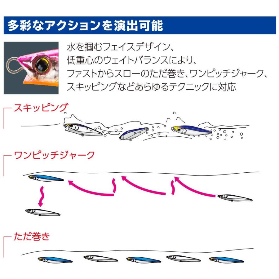 DUEL (デュエル) ルアー シンキングペンシル ハードコア モンスターショット(S) 遠投 【 釣具 釣り具 海釣り 淡水 シーバス 】 95mm｜miuhouse｜05