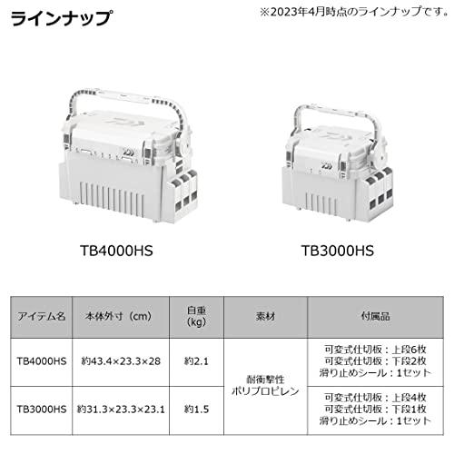 ダイワ(DAIWA) タックルボックス TB3000HS SWH 釣り ボックス｜miuhouse｜06