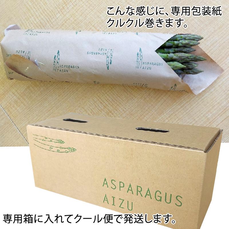アスパラガス 太サイズ 1kg 1本あたり21g-39g 福島県喜多方産 田中農園