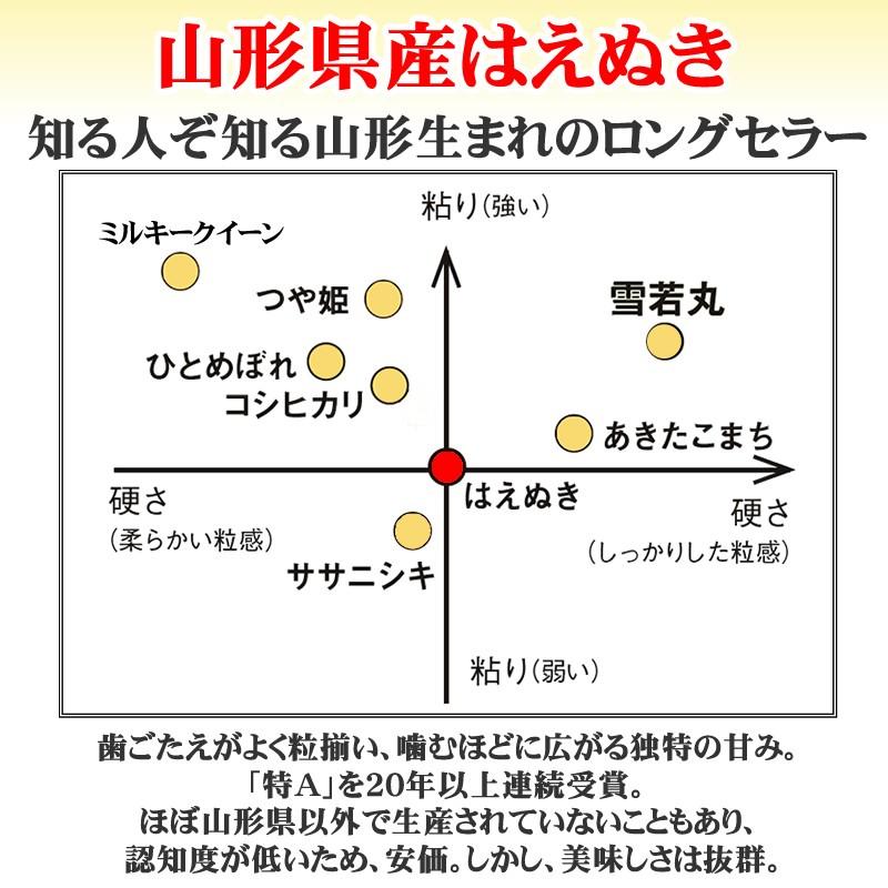 令和5年産 米 お米 5kg×4 はえぬき 玄米20kg 山形産 白米・無洗米・分づきにお好み精米 送料無料 当日精米｜miuranouen｜12