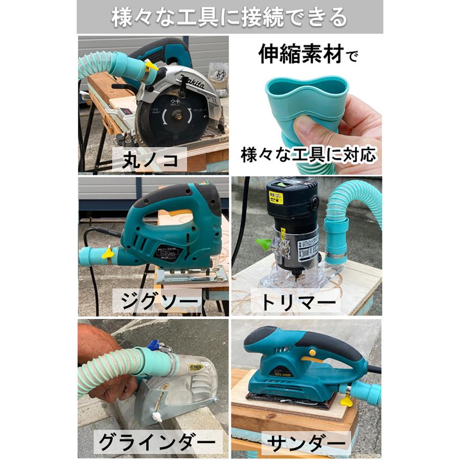 サイクロン集塵機 サイクリーパー３型 粉塵用 アルミ製 DIY 業務用 木工 木屑 小型 強化ペール缶 ホース付き コンパクト 掃除機 集じん機 アスベスト 薪ストーブ |  | 06