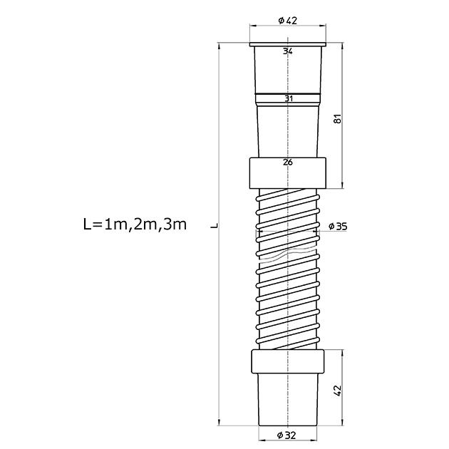 サイクリーパーオプション　予備ホース |  | 02
