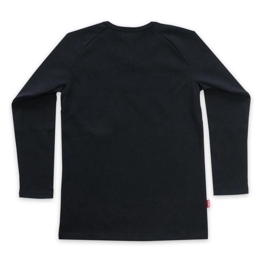 新品未使用SUNG 1975 黒 長袖カットソー Tシャツ メンズ 無地 日本製 超厚手 8.5オンス 【美和縫製 無地長袖