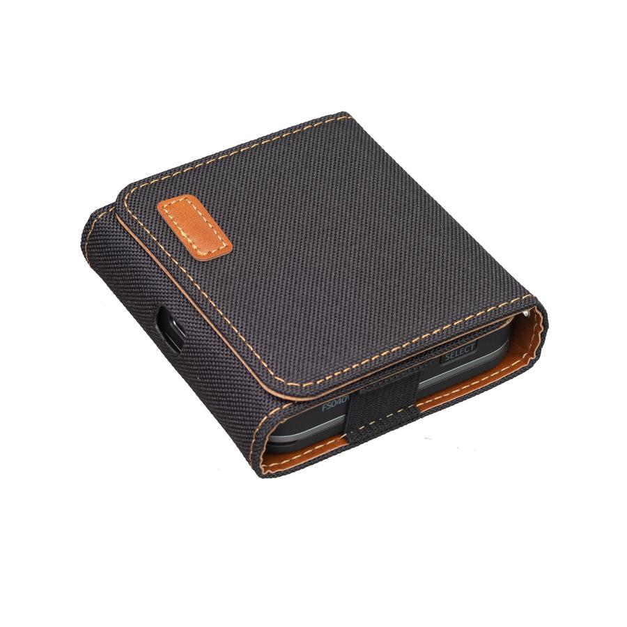 F FS040W 専用 ケース カバー 手帳 レザー フリップ : Miwa Cases