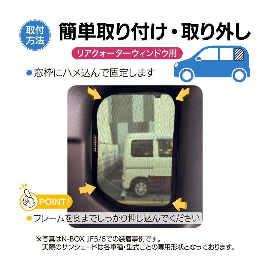 N-BOX 3代目 JF5 JF6 2代目 JF3 JF4 専用 メッシュシェード フロント