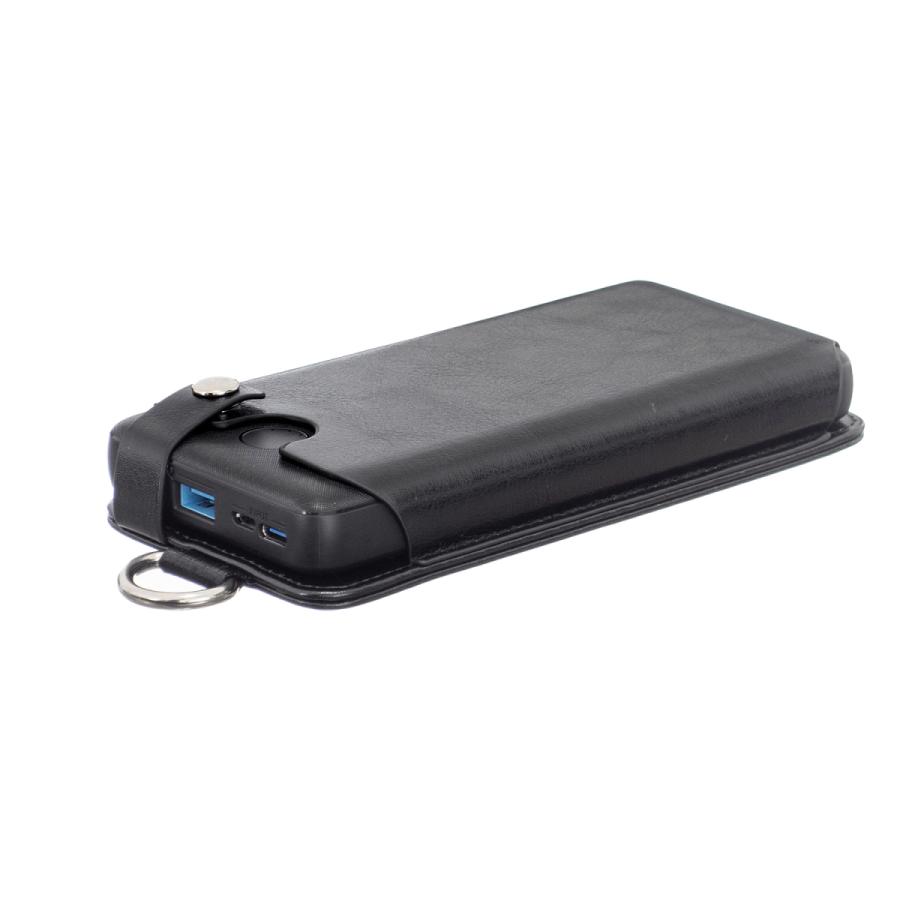 Anker PowerCore Essential 20000 対応 ケース カバー レザー 収納