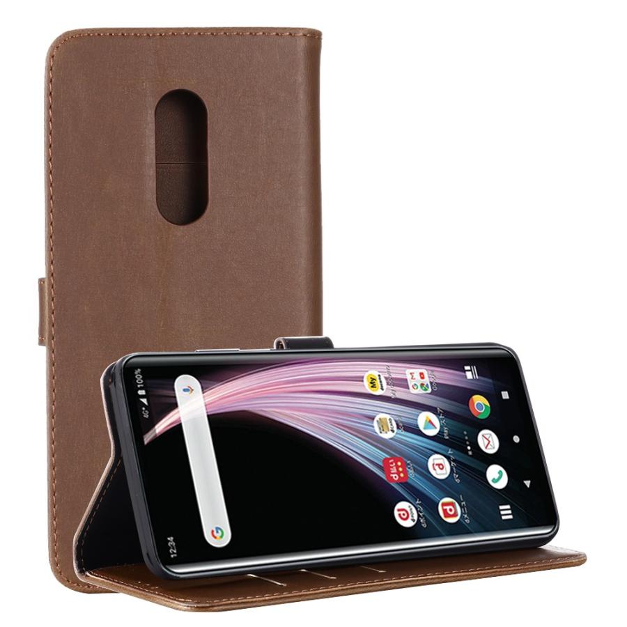 AQUOS zero2 / SH-01M / SHV47 ケース カバ ー 手帳 レザー フリップ スタンド カード収納 |  | 06