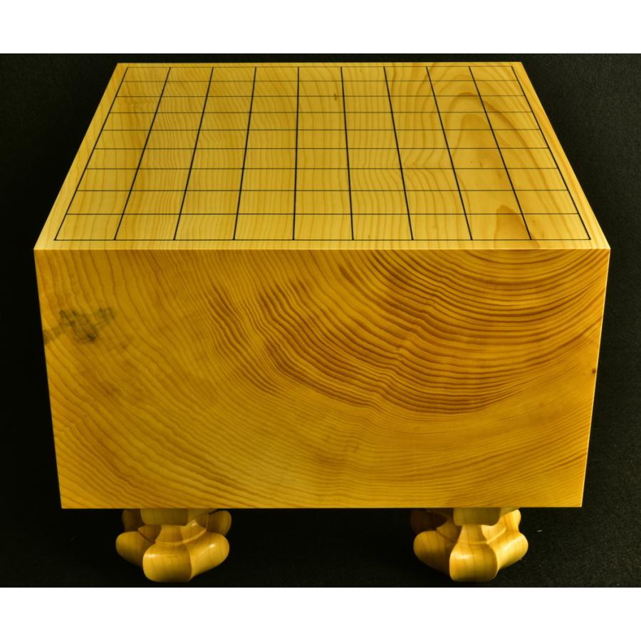 将棋盤 本榧脚付将棋盤 5寸6分 国産本榧足付将棋