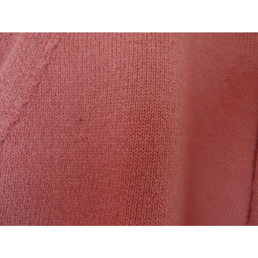 上質カシミヤVネックセーター、ローズピンク系 : 三和軒 - 通販