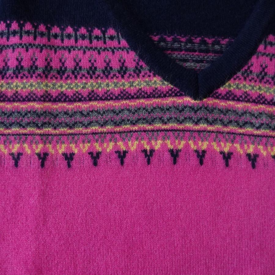 フェアアイル柄編みカシミヤセーター、美しい古典柄に魅せられた｜miwakenn｜15