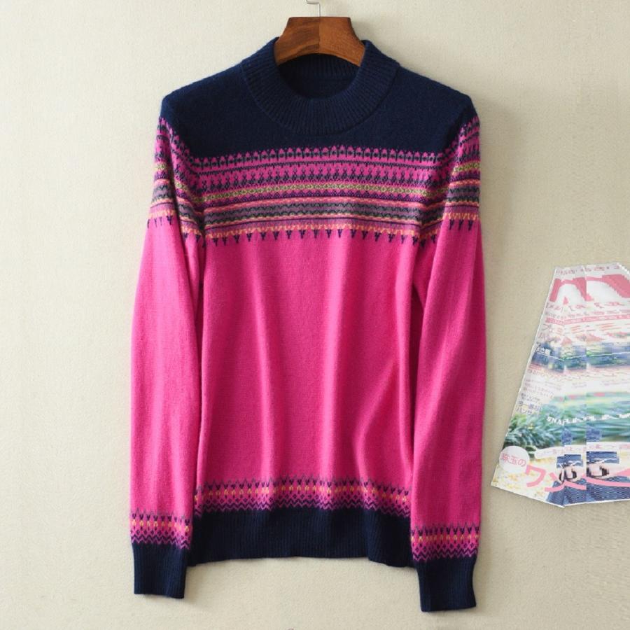 フェアアイル柄編みカシミヤセーター、美しい古典柄に魅せられた｜miwakenn｜03