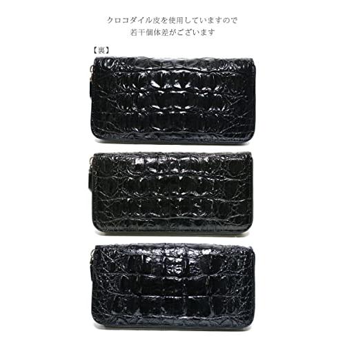 [Berkut] [背鱗板] クロコダイル 長財布 中央1枚皮 ラウンドファスナー シンプル の クロコダイル で 財布 Berkut 背鱗板 長財布 人気 から です