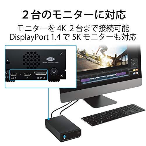 ✨美品✨ LaCie SSD 外付けSSD 2TB 1big Dock SSD Pro Thunderbolt 3 STHW2000800 【ZYX2063234795】(73781円)