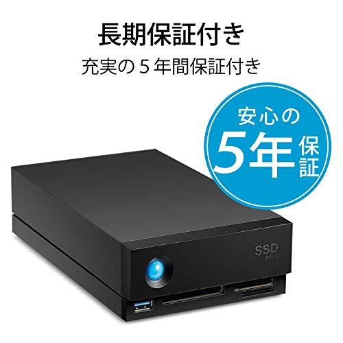 ✨美品✨ LaCie SSD 外付けSSD 2TB 1big Dock SSD Pro Thunderbolt 3 STHW2000800 【ZYX2063234795】(73781円)