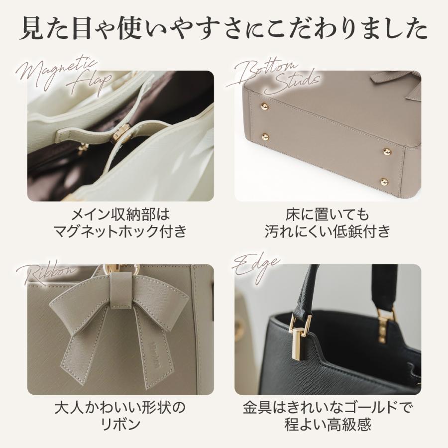 Miwoluna（ミウォルナ） ハンドバッグ レディース ショルダーバッグ