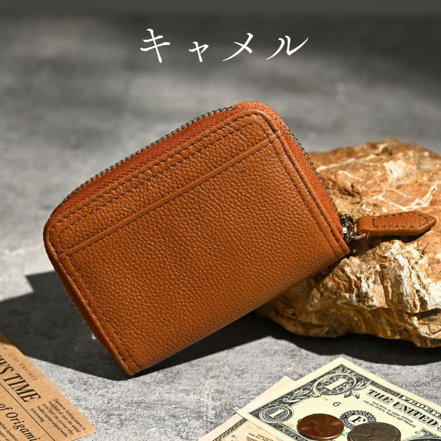 LAZZARO 小銭入れ メンズ 本革 レザー コインケース カード入れ 財布