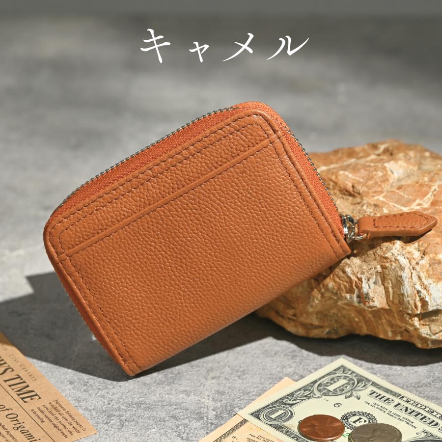 LAZZARO 小銭入れ メンズ 本革 レザー コインケース カード入れ 財布