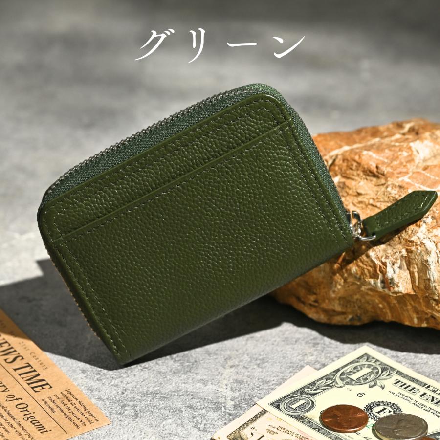 LAZZARO 小銭入れ メンズ 本革 レザー コインケース カード入れ 財布